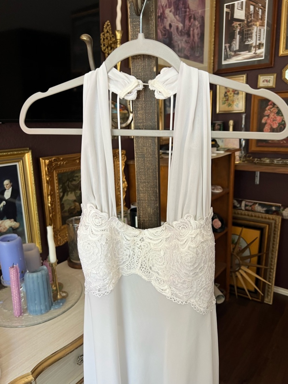 Vintage Flora Nikrooz Robe and Nightgown Set Size Medium - Picture 16 of 16